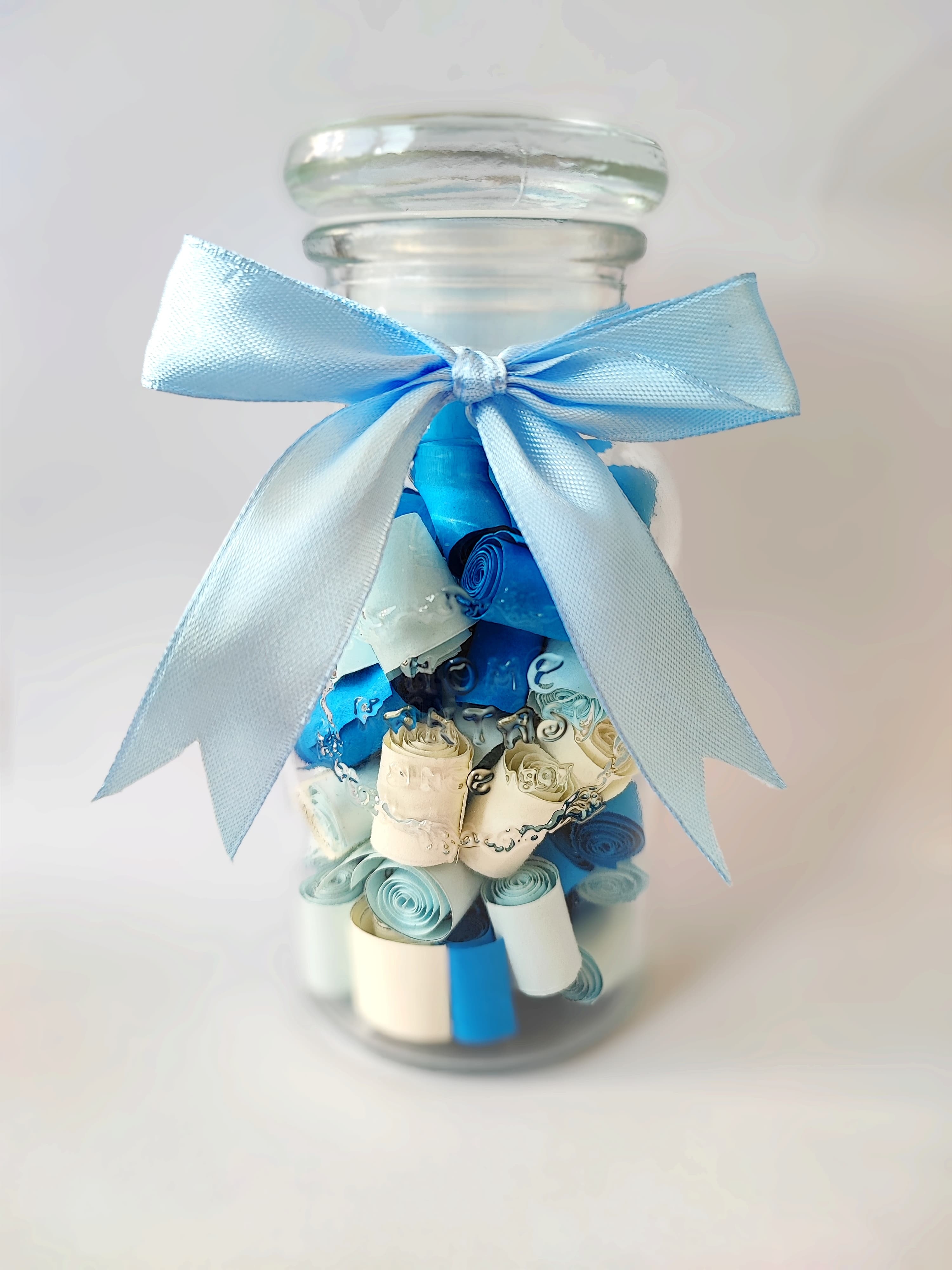 Borcan - Versete culese pentru suflete alese (75 de versete) - albastru