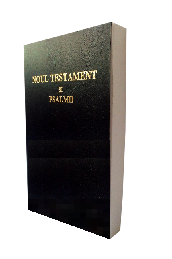 Noul Testament si Psalmii, coperta flexibila, neagra. scris mare, fara cruce, cuv. lui Isus cu rosu Noul Testament si Psalmii, coperta flexibila, neagra. scris mare, fara cruce, cuv. lui Isus cu rosu