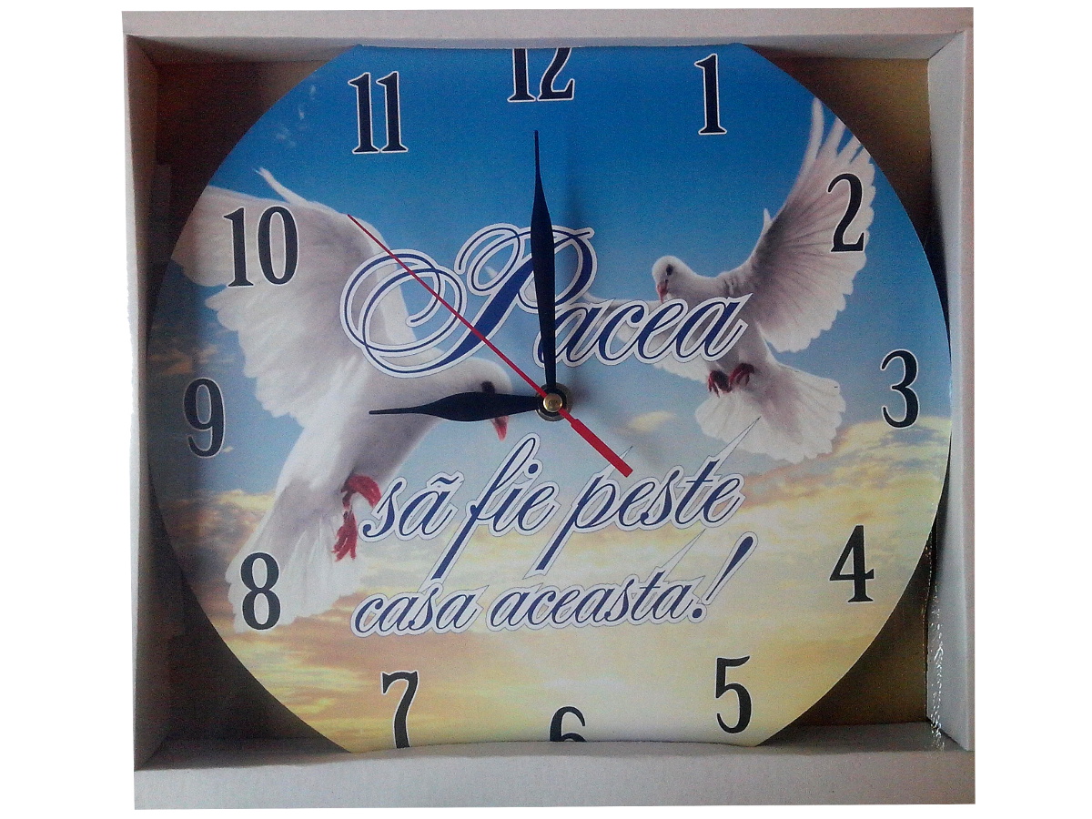 Ceas - Pacea sa fie peste casa aceasta