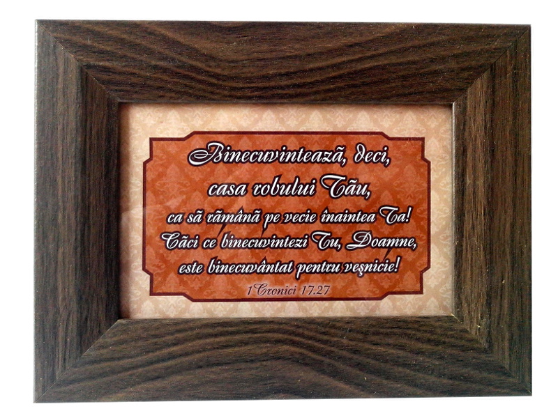 Tablou - Binecuvinteaza casa (model 2) Tablou - Binecuvinteaza casa (model 2)