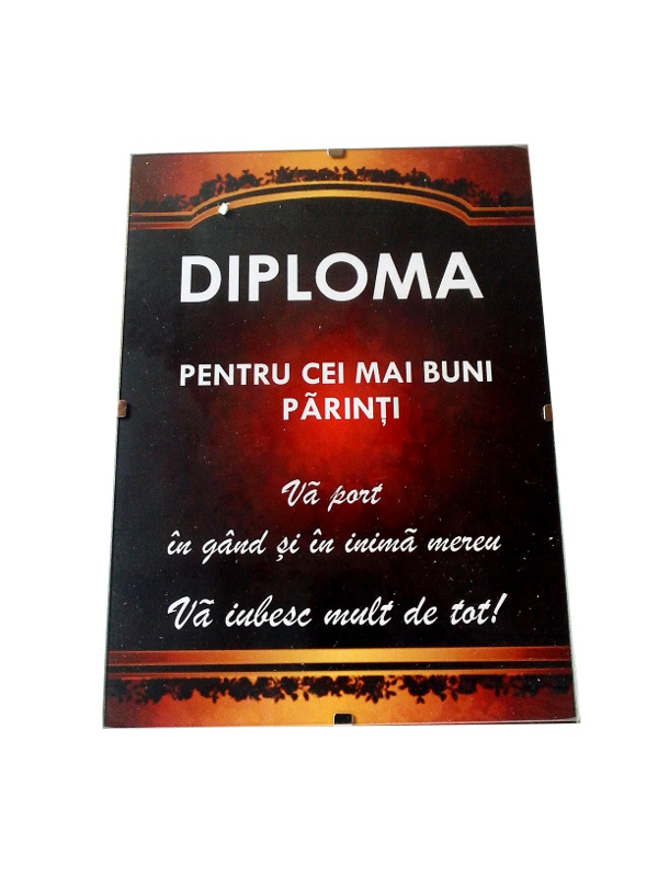 Diploma - Pentru cei mai buni parinti Diploma - Pentru cei mai buni parinti