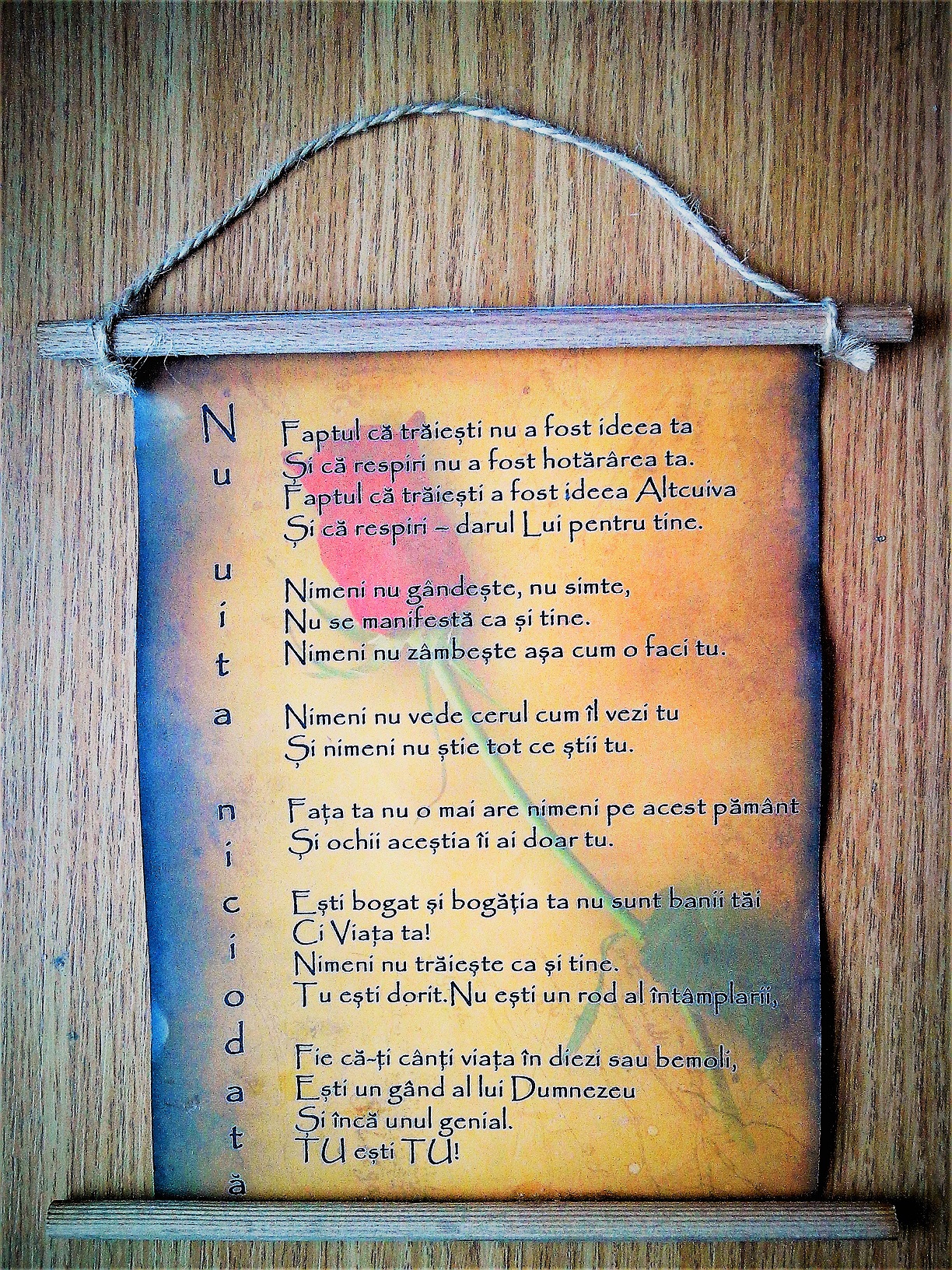 Aplica perete - Nu uita niciodata Aplica perete - Nu uita niciodata