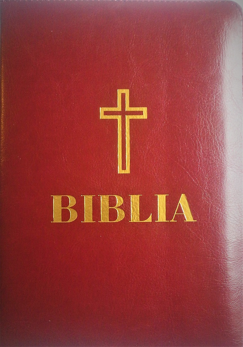 Biblia Ortodoxa, marime medie, coperta din piele, fermoar, visinie (cu aprobarea Sf. Sinod)(ANTICARIAT) Biblia Ortodoxa, marime medie, coperta din piele, fermoar, visinie (cu aprobarea Sf. Sinod)(ANTICARIAT)