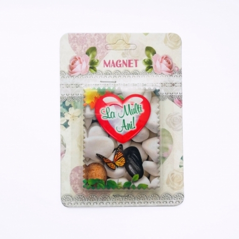 Magnet ceramic - La multi ani! Magnet ceramic - La multi ani!