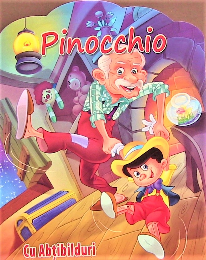 Pinocchio, cu Abtibilduri - Povestiri pentru copii (5-7 ani) Pinocchio, cu Abtibilduri - Povestiri pentru copii (5-7 ani)