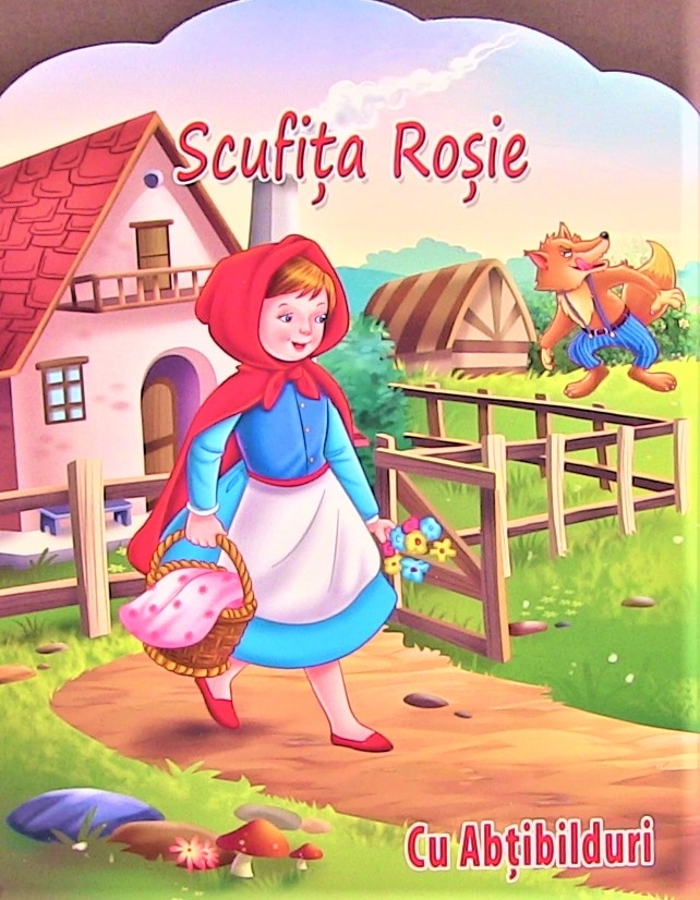 Scufita Rosie, cu Abtibilduri - Povestiri pentru copii (5-7 ani) Scufita Rosie, cu Abtibilduri - Povestiri pentru copii (5-7 ani)