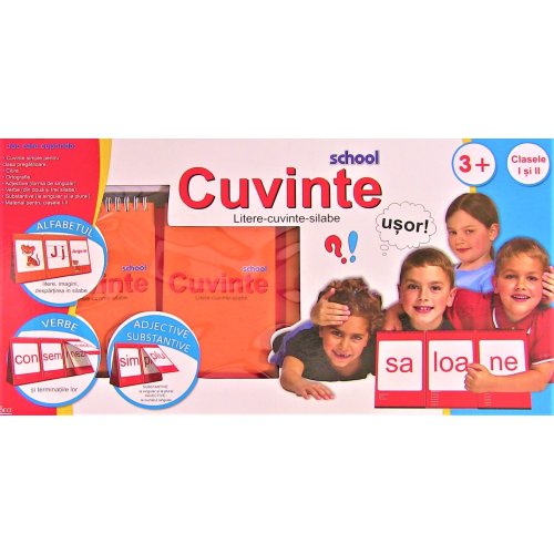 Cuvinte, Litere - cuvinte - silabe - Joc pentru copii (6+) Cuvinte, Litere - cuvinte - silabe - Joc pentru copii (6+)