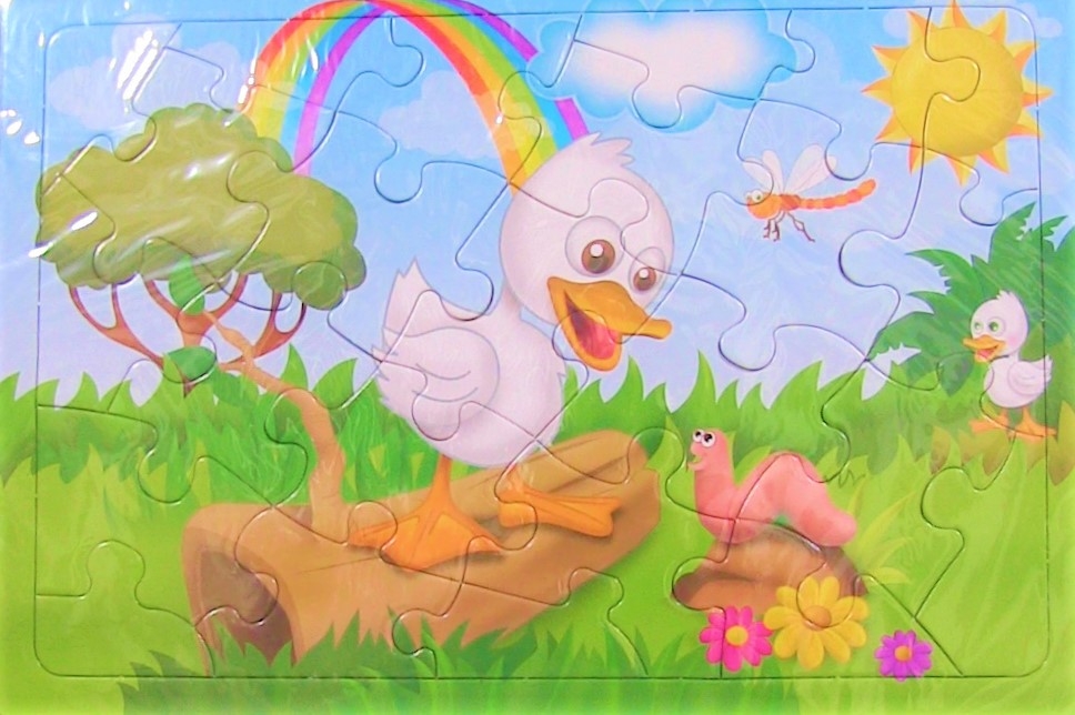 Puzzle, 2 Rate, 24 piese - Activitati pentru copii (3+) Puzzle, 2 Rate, 24 piese - Activitati pentru copii (3+)