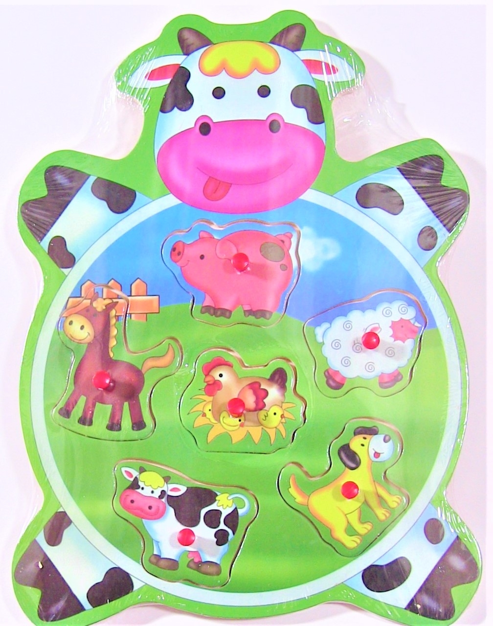 Puzzle din lemn - Animale domestice - Activitati pentru copii (3+) Puzzle din lemn - Animale domestice - Activitati pentru copii (3+)