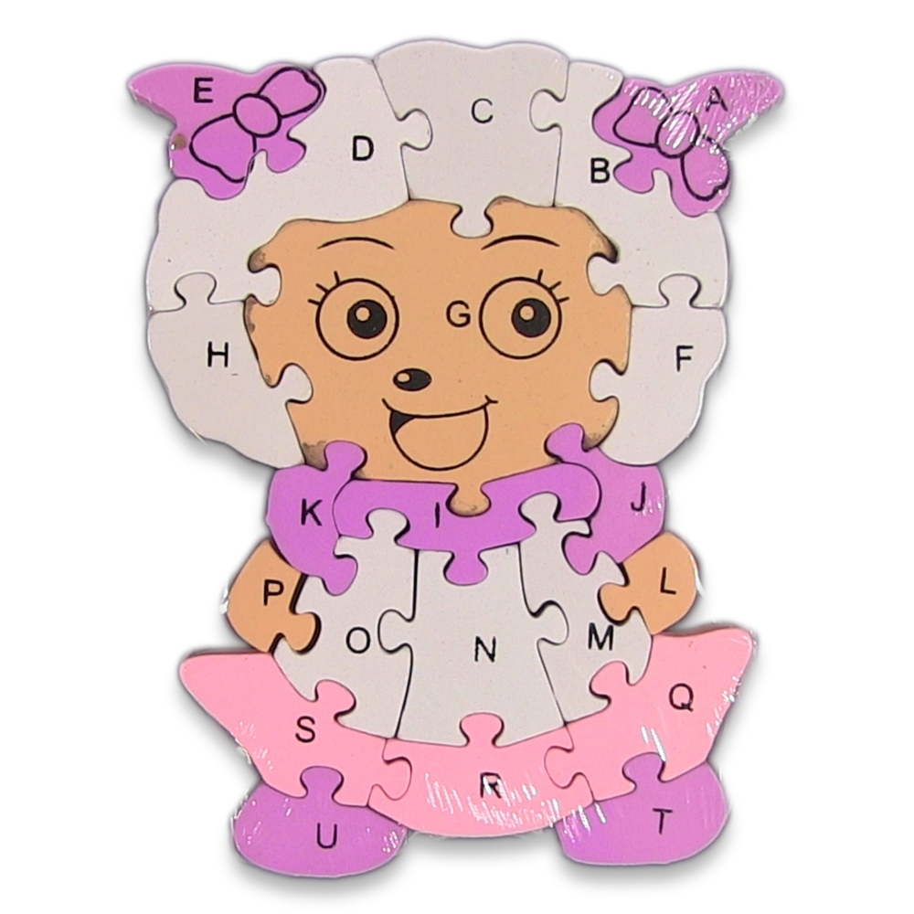 Jucarii din lemn - Puzzle