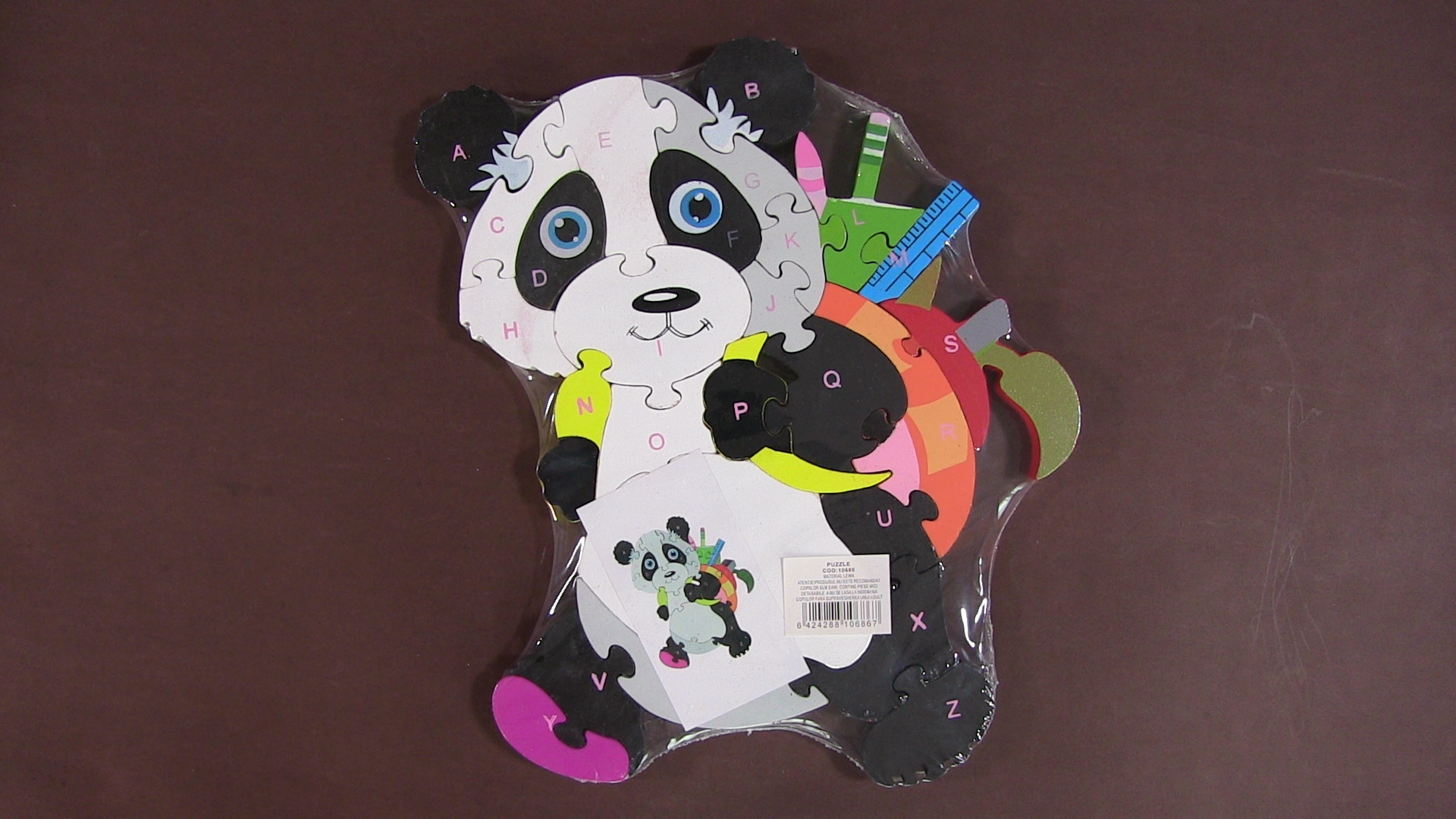 Jucarii din lemn -  Puzzle Panda Jucarii din lemn -  Puzzle Panda