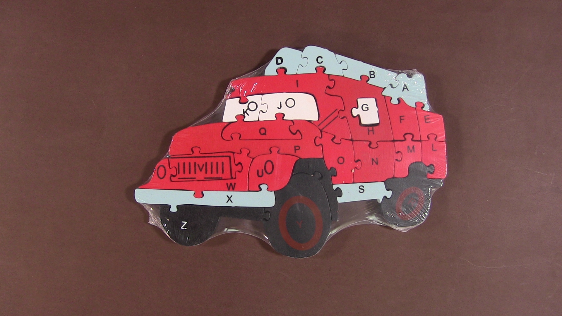 Jucarii din lemn -  Puzzle Camion Jucarii din lemn -  Puzzle Camion