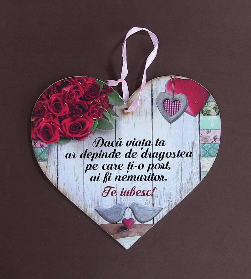 Tablita perete - Daca viata ta Tablita perete - Daca viata ta