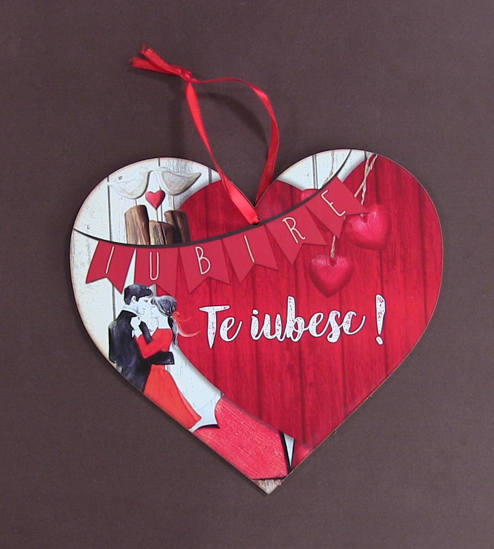 Tablita perete - Te iubesc Tablita perete - Te iubesc