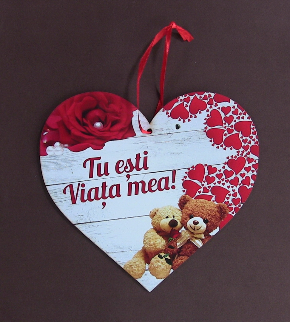 Tablita perete - Tu esti viata mea Tablita perete - Tu esti viata mea