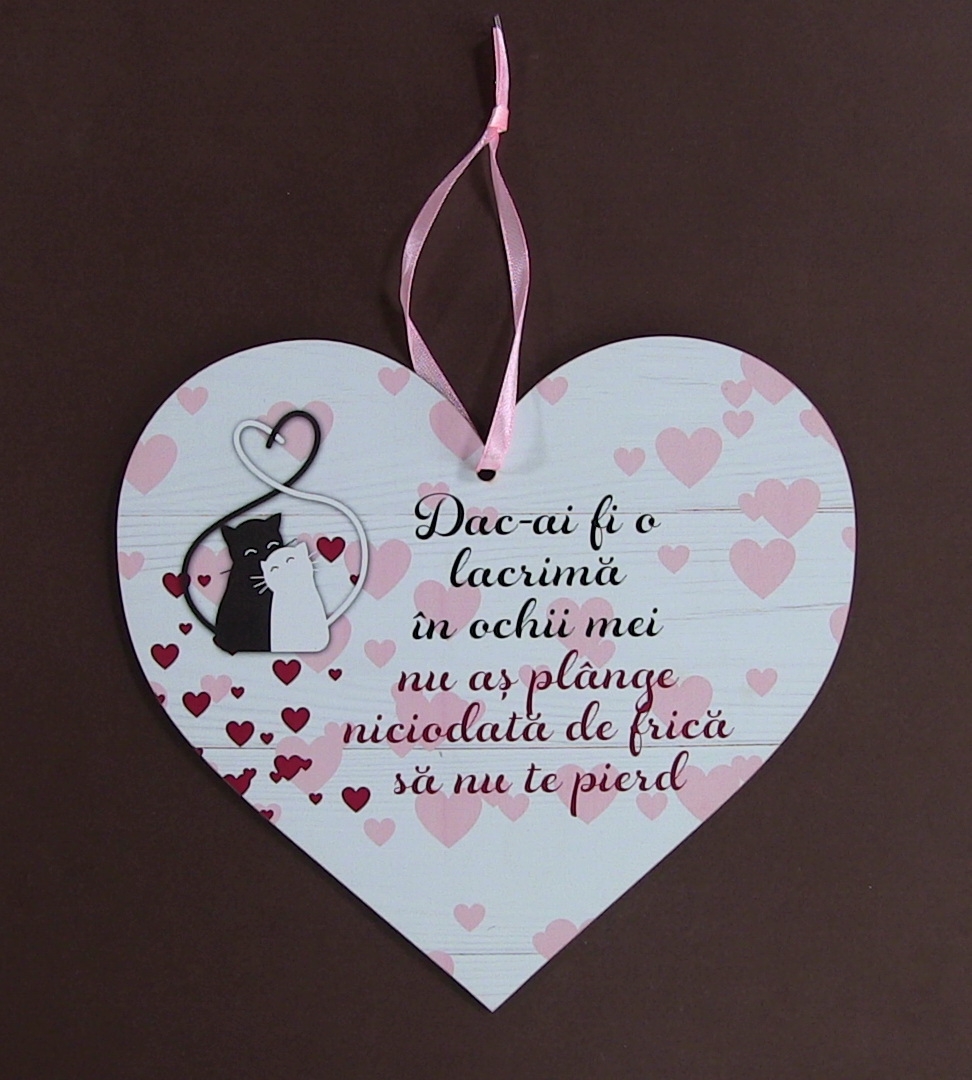 Tablita perete -  Dac-ai fii o lacrima Tablita perete -  Dac-ai fii o lacrima