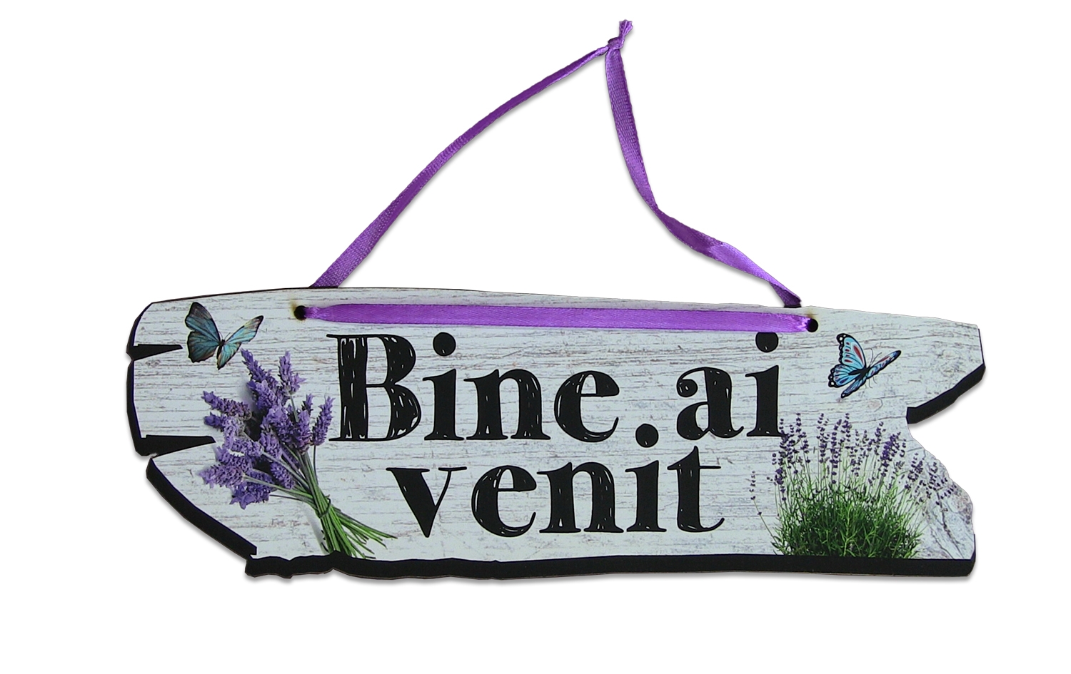 Aplica perete - Bine ai venit  (29x10 cm - fluturi) Aplica perete - Bine ai venit  (29x10 cm - fluturi)