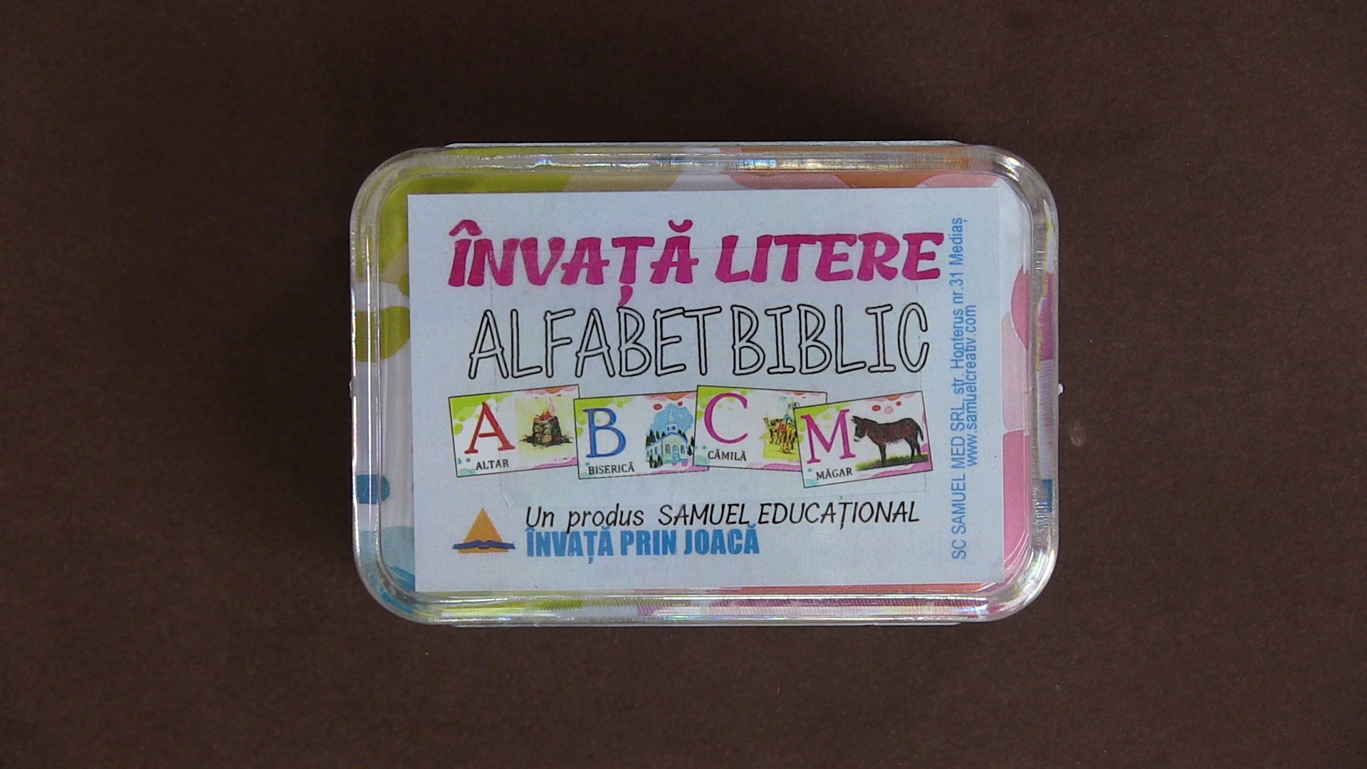 INVATA LITERELE – ALFABET BIBLIC