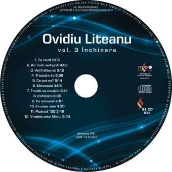 CD Ovidiu Liteanu - Inchinare, vol.3