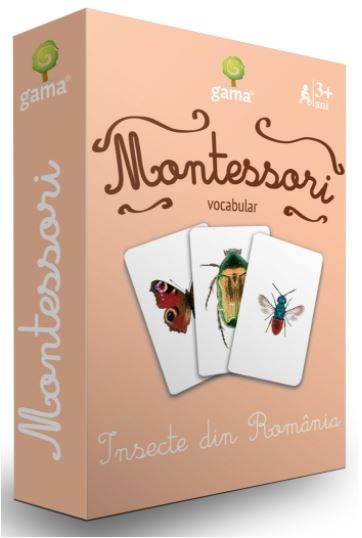 Insecte din Romania - Carti de joc Montessori (3-5 ani) Insecte din Romania - Carti de joc Montessori (3-5 ani)