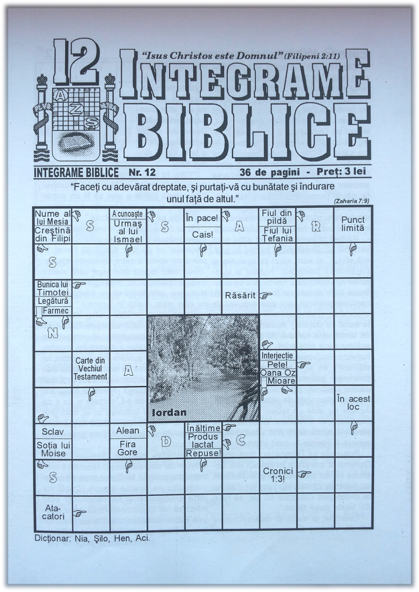 Integrame Biblice - nr. 12 Integrame Biblice - nr. 12