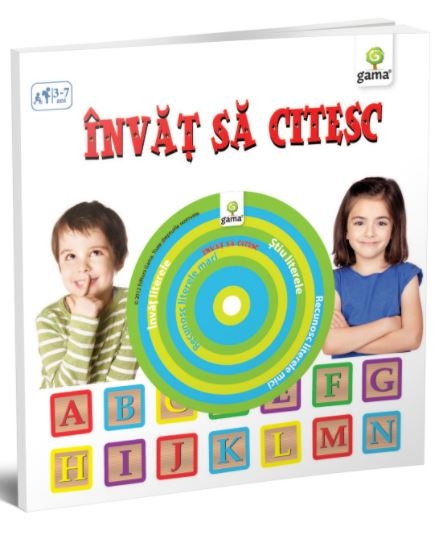 Invat sa citesc - Carte educativa pentru copii (3-7 ani) Invat sa citesc - Carte educativa pentru copii (3-7 ani)