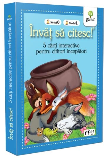 Pachet pentru cititori incepatori ( Model 2) - 5 carti interactive pentru cititori incepatori (5-7 ani) Pachet pentru cititori incepatori ( Model 2) - 5 carti interactive pentru cititori incepatori (5-7 ani)