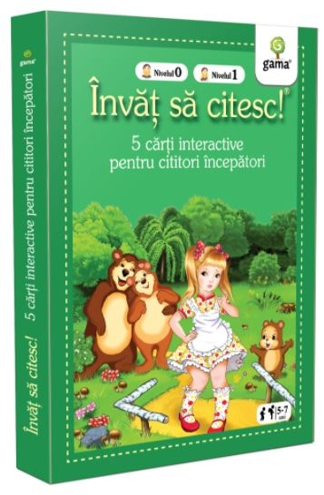 Pachet pentru cititori incepatori ( Model 4) - 5 carti interactive pentru cititori incepatori (5-7 ani) Pachet pentru cititori incepatori ( Model 4) - 5 carti interactive pentru cititori incepatori (5-7 ani)