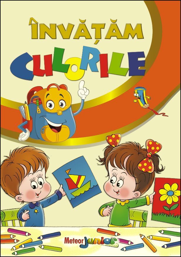 Invatam culorile - Carte de colorat Invatam culorile - Carte de colorat