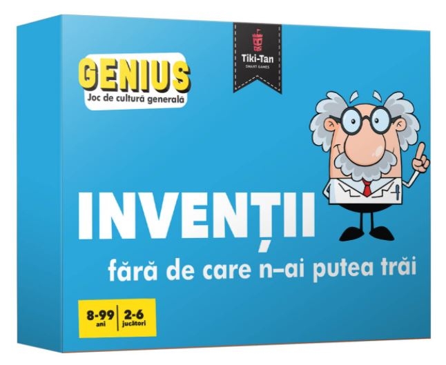 Inventii fara de care n-ai putea trai - Joc de cultura generala (8+ ani) Inventii fara de care n-ai putea trai - Joc de cultura generala (8+ ani)