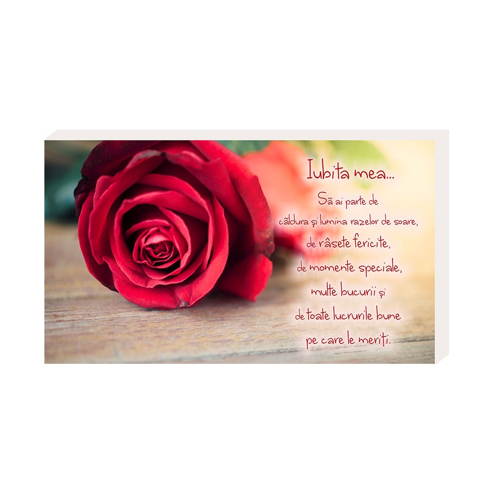 Placheta birou - Iubita mea Placheta birou - Iubita mea