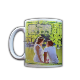 Cana cu mesaj colectia Familie - Iubita mea Cana cu mesaj colectia Familie - Iubita mea