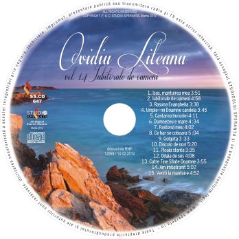 CD Ovidiu Liteanu - Iubitorule de oameni, vol.14
