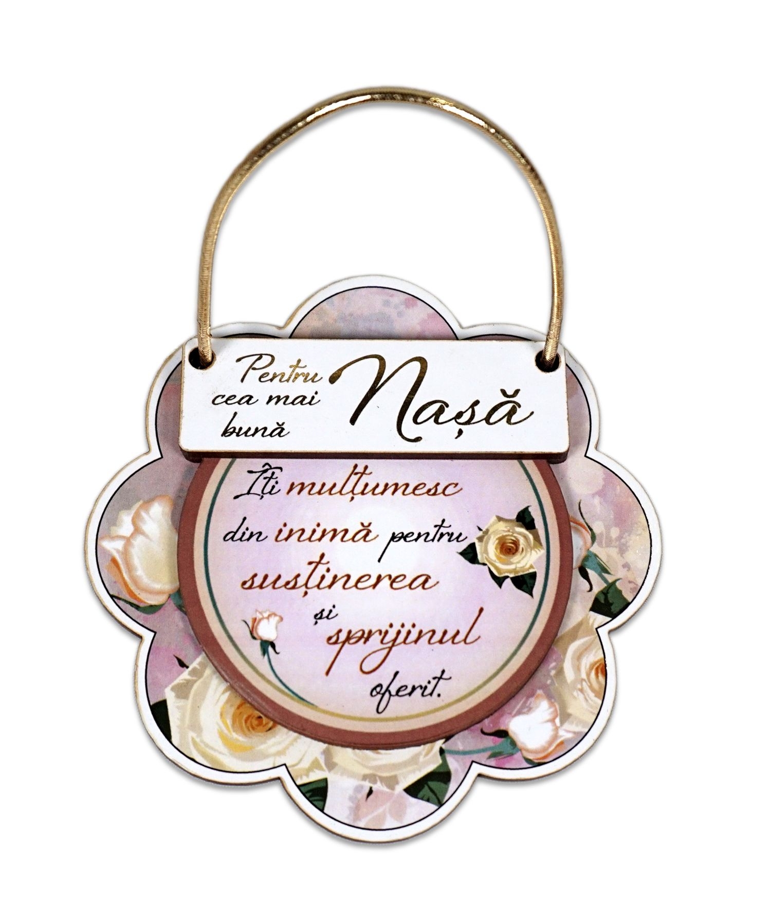 Placheta sentimentala floare - Nasa Placheta sentimentala floare - Nasa