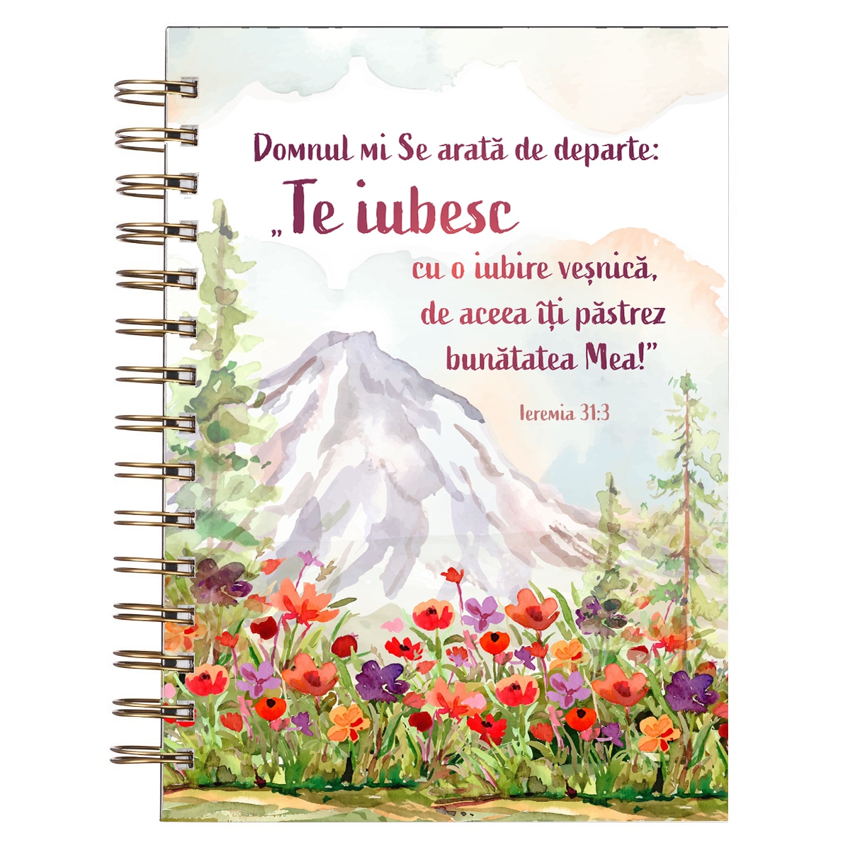 Jurnal crestin cu versete biblice - Te iubesc cu o iubire vesnica