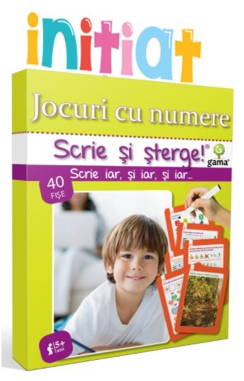 Jocuri cu numere - Activitati cu fise pentru copii (5-7 ani)