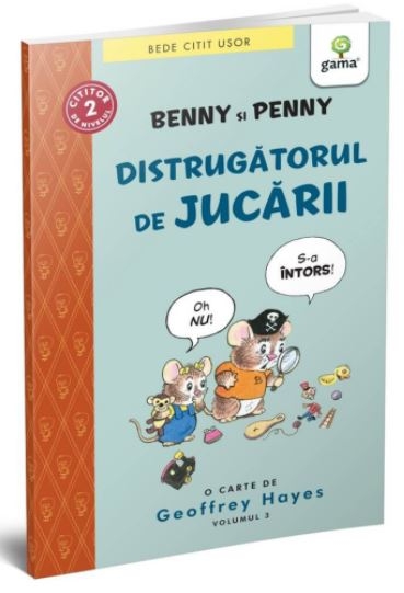 Benny si Penny: Distrugatorul de jucarii (volumul 3) - Carte de citit pentru copii (7-8 ani) Benny si Penny: Distrugatorul de jucarii (volumul 3) - Carte de citit pentru copii (7-8 ani)