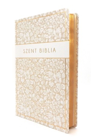 Szent Biblia - Nagy Biblia, Növénymintás, Károli Gáspár Forditása (Biblia mare in lb. maghiara)