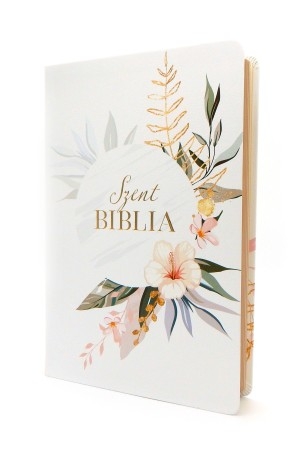 Szent Biblia - Nagy Biblia, Virágos, Károli Gáspár Forditása (Biblia mare in lb. maghiara)