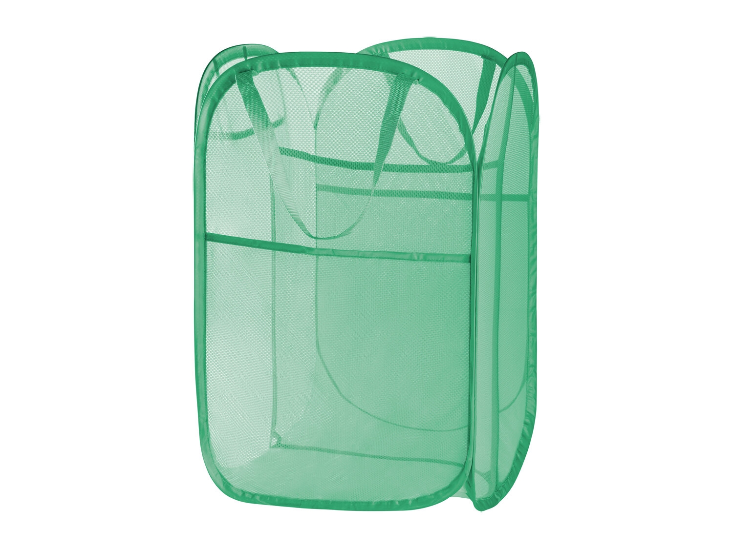 Cos de rufe pop-up cu 2 compartimente, turcoaz Cos de rufe pop-up cu 2 compartimente, turcoaz