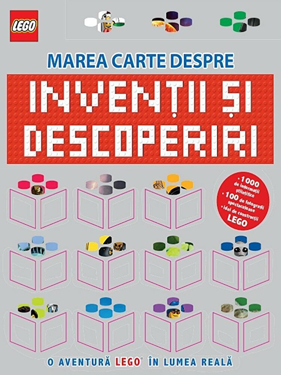 Lego. Marea carte despre inventii si descoperi. O aventura lego in lumea reala - Lego Lego. Marea carte despre inventii si descoperi. O aventura lego in lumea reala - Lego