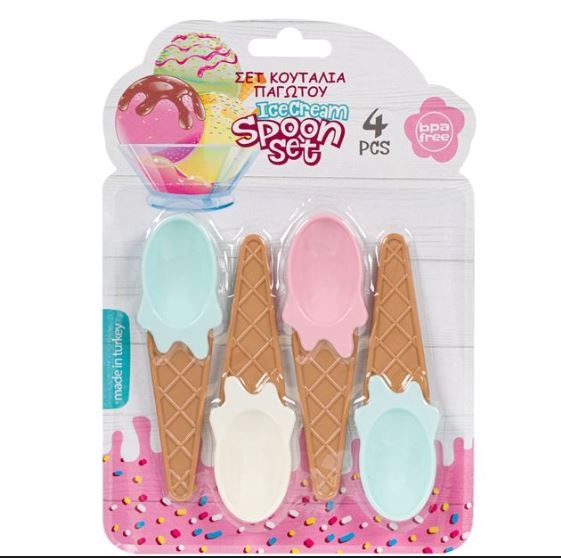 Set linguri pentru inghetata Set linguri pentru inghetata