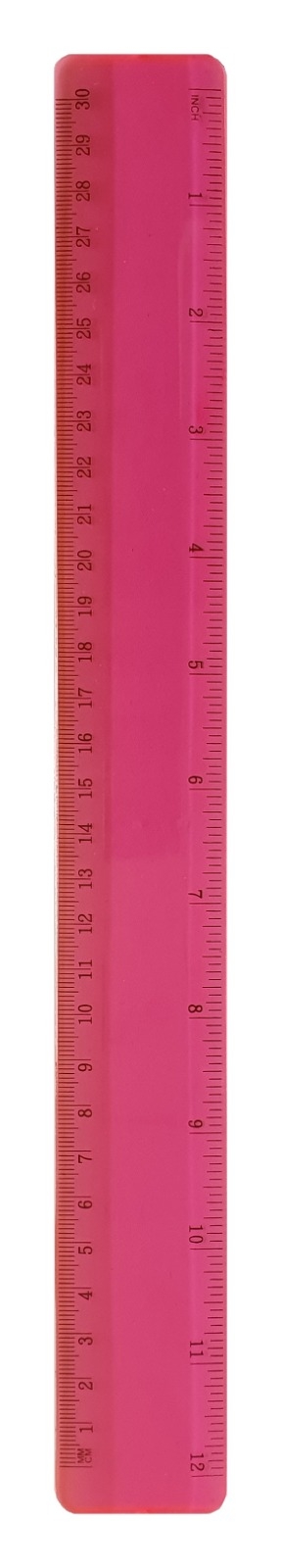 Rigla scolara flexibila, roz (30 cm) Rigla scolara flexibila, roz (30 cm)