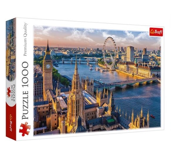 Puzzle Trefl - Londra, Anglia, 1000 piese - Activitati pentru copii (5+) Puzzle Trefl - Londra, Anglia, 1000 piese - Activitati pentru copii (5+)