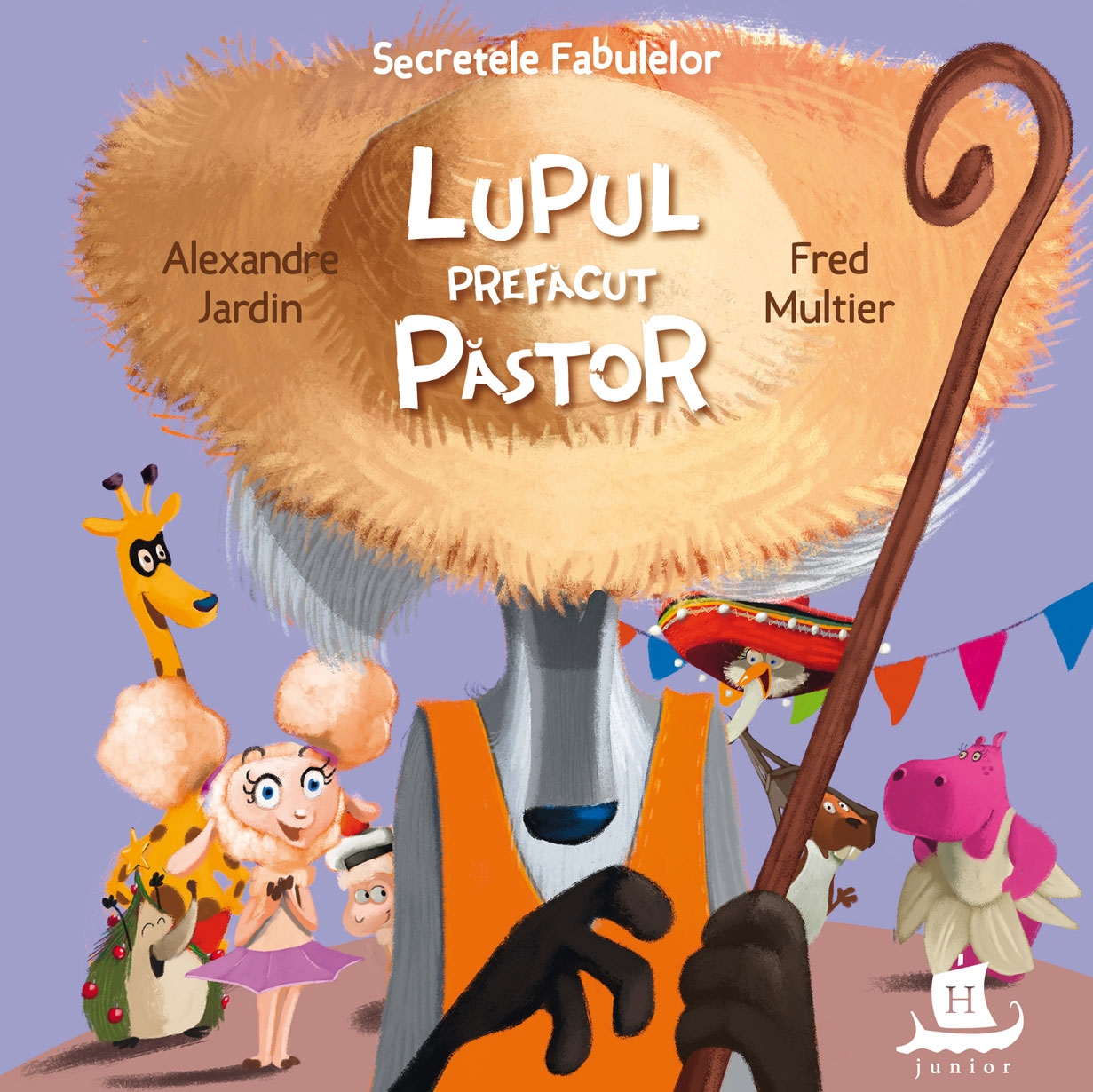 Lupul prefăcut păstor - Seria: Secretele fabulelor - V