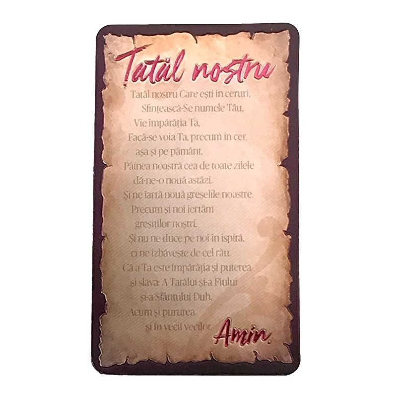 Magnet 2 fete - rugaciuni Magnet 2 fete - rugaciuni