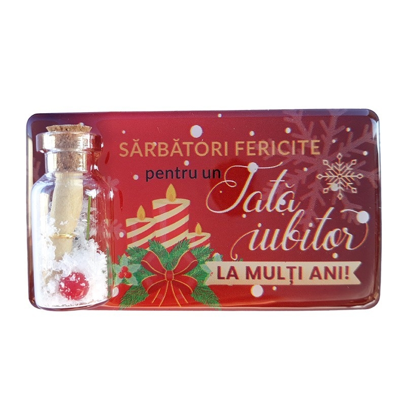 Magnet Craciun - tata Magnet Craciun - tata