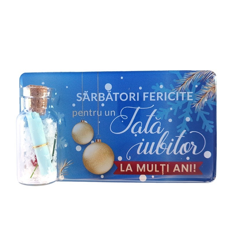 Magnet Craciun - tata Magnet Craciun - tata