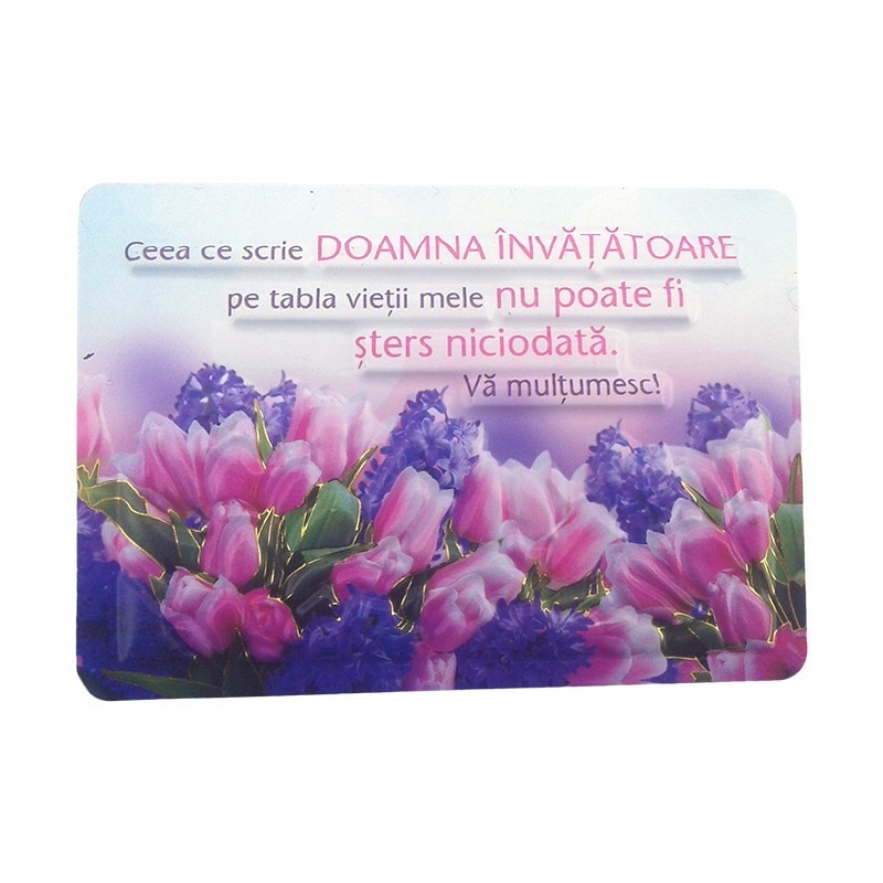 Magnet flori - învățătoare Magnet flori - învățătoare