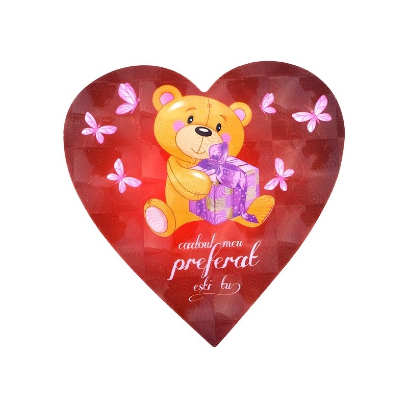 Magnet inima cu dedicatii